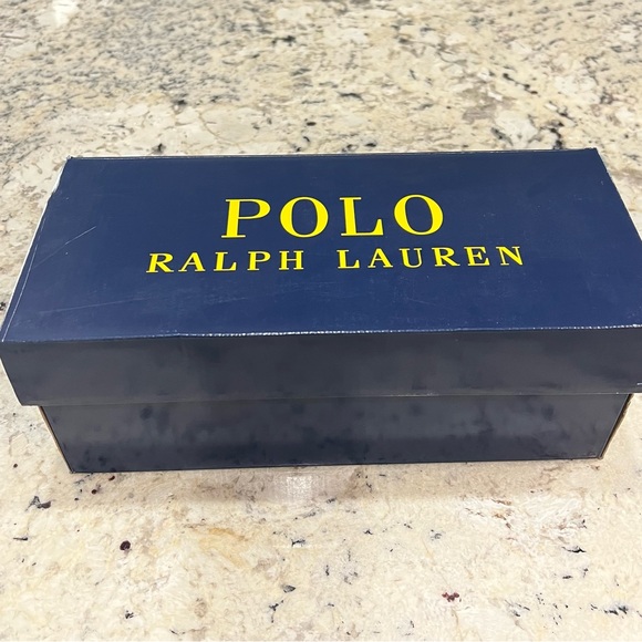 New Polo Ralph Lauren Signature Pony Slide Sandals Navy Men’s 8 9 10 11 12 13 - Picture 10 of 12